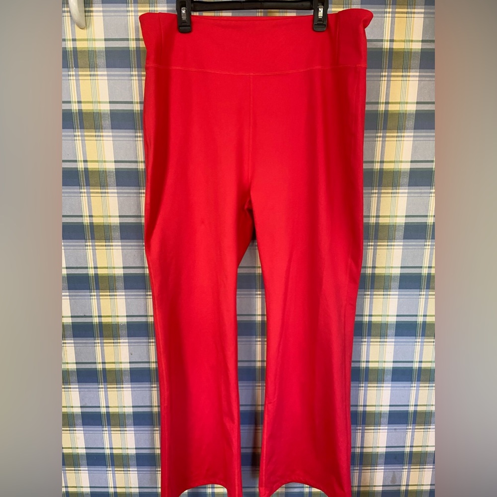 Girlfriend collective high rise flared legging